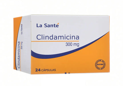 Clindamicina 300 Mg 24 Capsulas LS