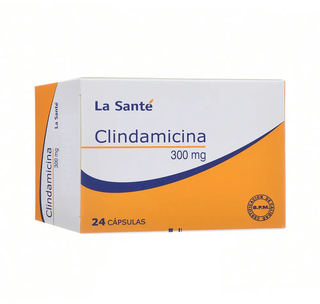 Clindamicina 300 Mg 24 Capsulas LS