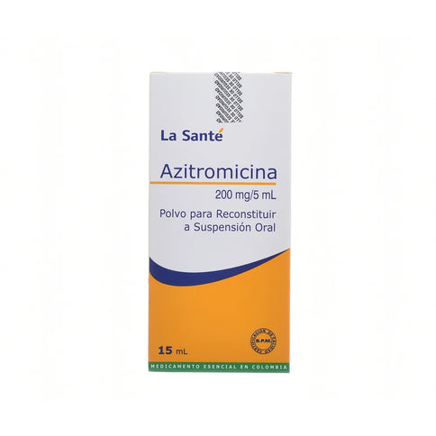 Azitromicina 200 Mg Suspension 15 Ml LS