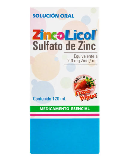 ZINCO SOLUCION 120 ML