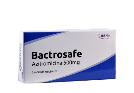 Bactrosafe 500 Mg 3 Tabletas