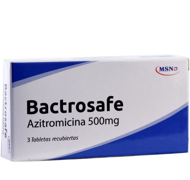 Bactrosafe 500 Mg 3 Tabletas