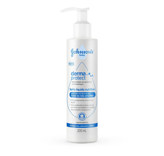 Baño Liquido Baby Johnsons Derma Protect 200Ml