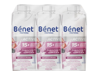 Bebida Benet Frut Rojos Tripack 250Ml