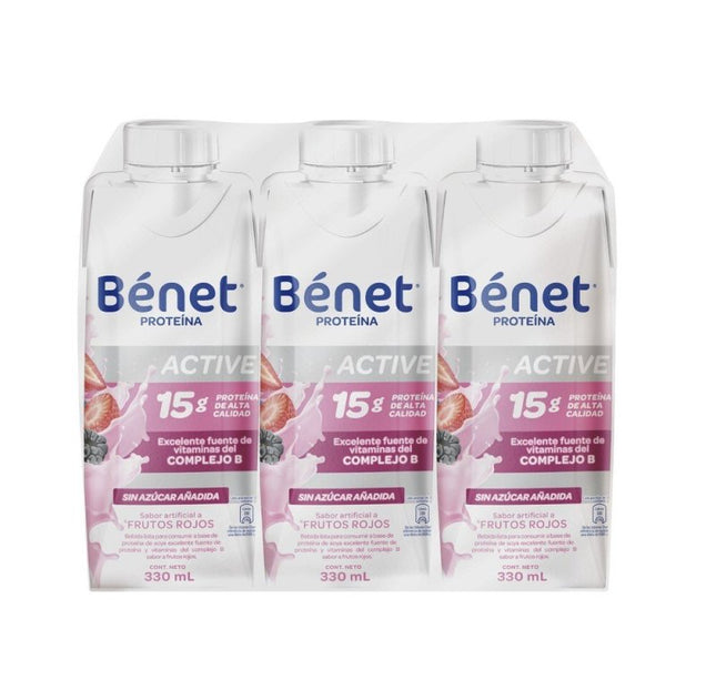 Bebida Benet Frut Rojos Tripack 250Ml