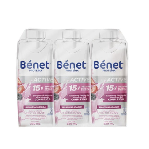 Bebida Benet Frut Rojos Tripack 250Ml