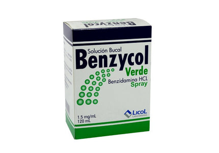 Benzycol Spray Verde 120 Ml