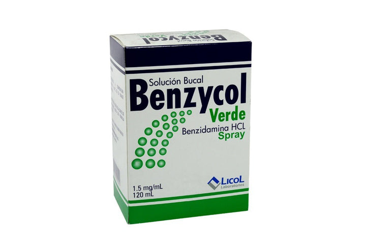 Benzycol Spray Verde 120 Ml