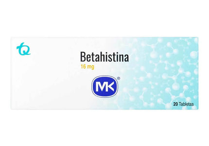 Betahistina 16 Mg 20 Tbs Mk
