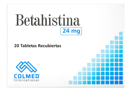 Betahistina 24 Mg 20 Tbs