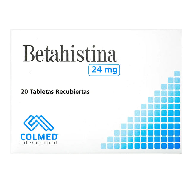 Betahistina 24 Mg 20 Tbs