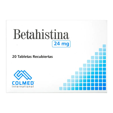 Betahistina 24 Mg 20 Tbs