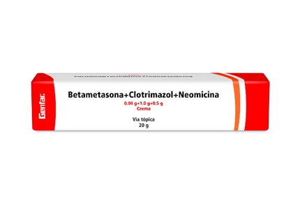 Betametasona +Clotrimazol +Neomicina 20 Gr Gf