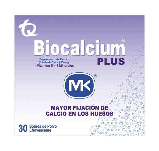 Biocalcium Plus Polvo 30 Sobres Mk