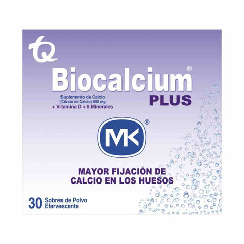 Biocalcium Plus Polvo 30 Sobres Mk