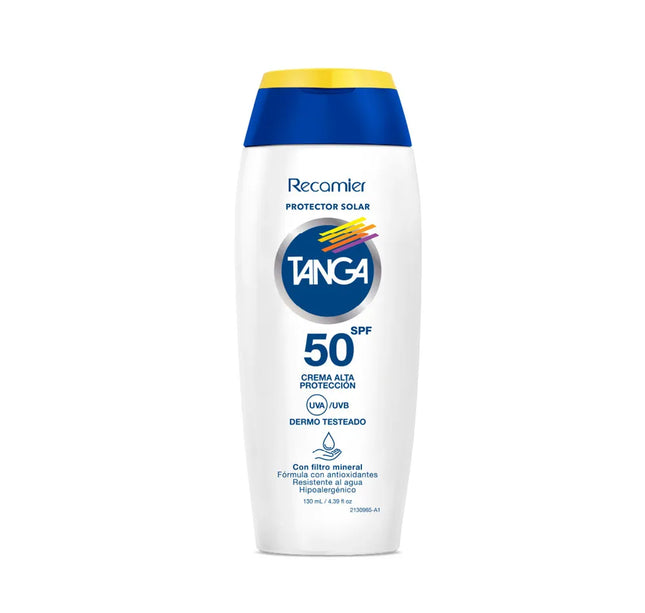 Bloqueador Tanga Spf 50 Crema 130 Ml
