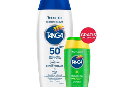 Bloqueador Tanga Spf50 220Ml Gratis Gel after Sun 85Ml