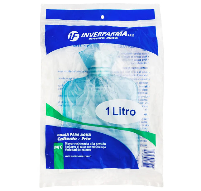 Bolsa Agua Caliente 1 Lt Sin Accesorios Inverfarma