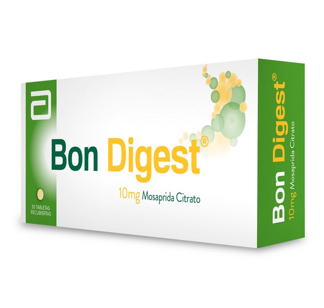 Bon-Digest 10 Mg 30 Tabletas