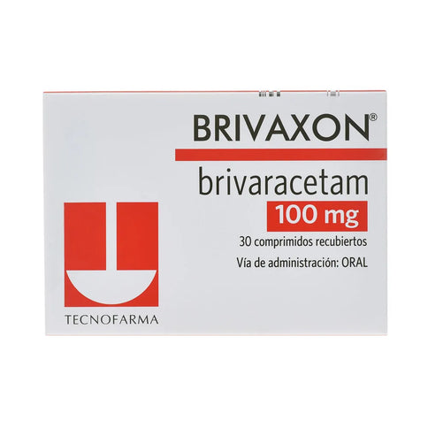 Brivaxon 100 Mg 30 Tabletas