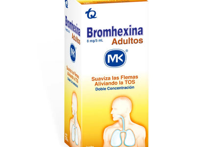 Bromhexina Adultos Jarabe 120 Ml Mk
