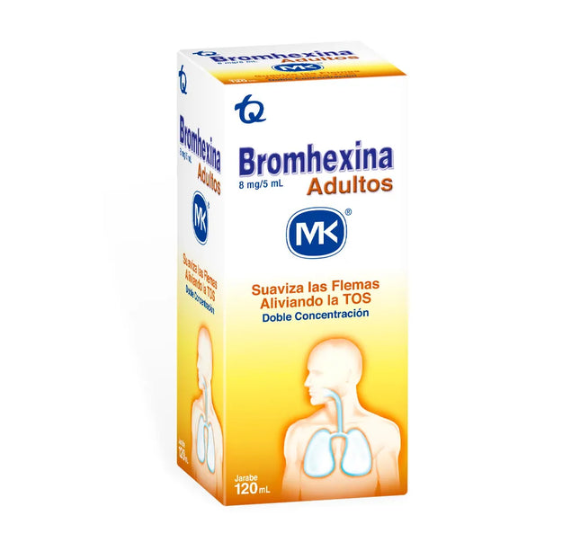 Bromhexina Adultos Jarabe 120 Ml Mk