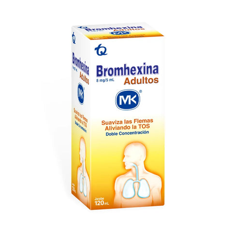 Bromhexina Adultos Jarabe 120 Ml Mk