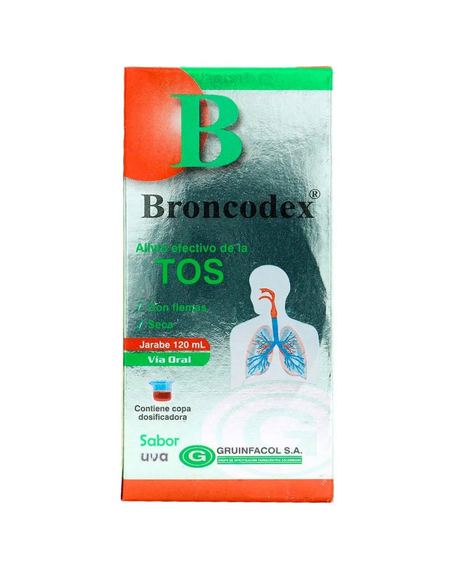 BRONCODEX JARABE 120 ML