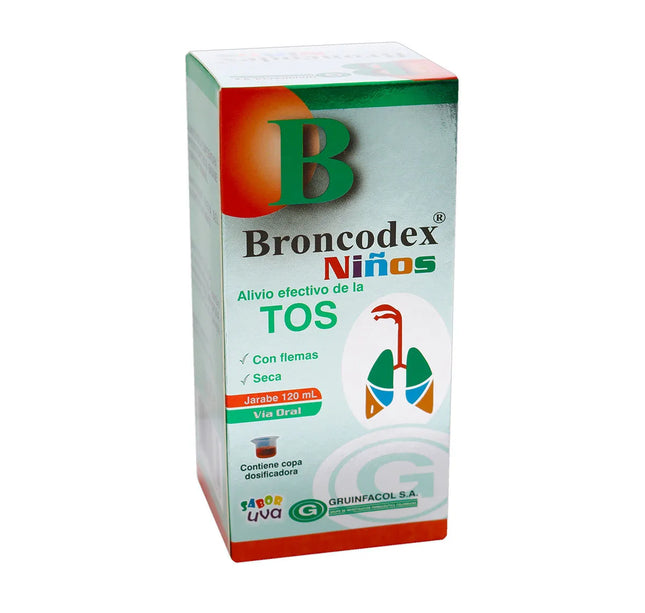 Broncodex  Jarabe Ninos 120 Ml