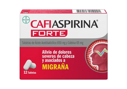 Cafiaspirina Forte 650Mg 12 Tbs