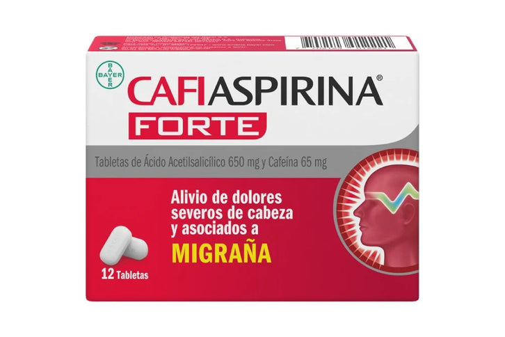Cafiaspirina Forte 650Mg 12 Tbs
