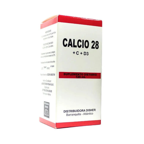 Calcio 28 C+D3 120 Ml
