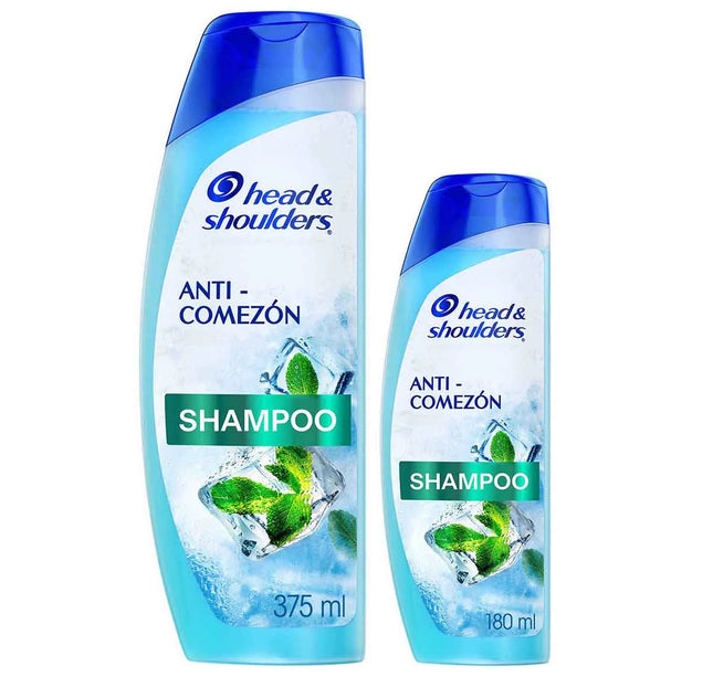 Shampoo Head Shoulders Ant Comezón 375Ml + Champoo  Head Shoulders 180Ml