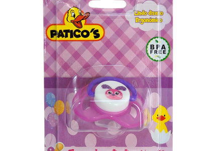 Chupo Entretención Niña Animales Paticos