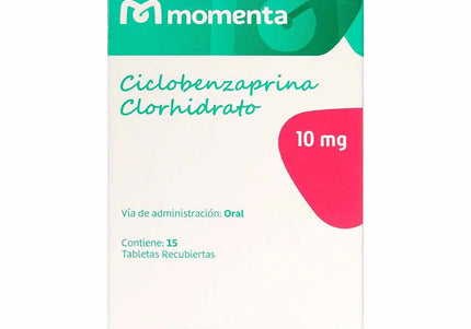 Ciclobenzaprina 10 Mg. 15 Tbs Momenta