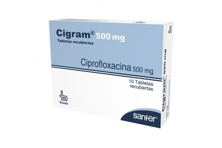 Cigram 500 Mg 10 Tabletas