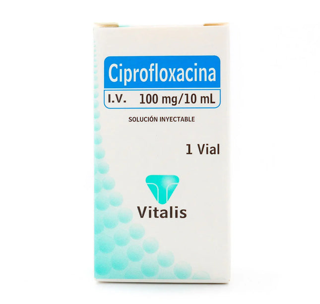 Ciprofloxacina 100Mg/10 Ml 1 Ampolla Vt