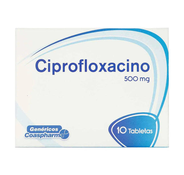 Ciprofloxacino 500 Mg 10 Tbs Coa