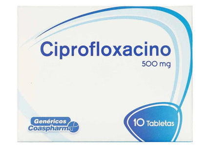 Ciprofloxacino 500 Mg 10 Tbs