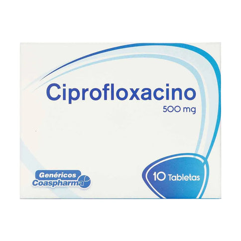 Ciprofloxacino 500 Mg 10 Tbs