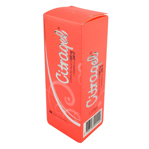 Citragel 1500 Mg/200 Ui 90 Tbs Recubiertas