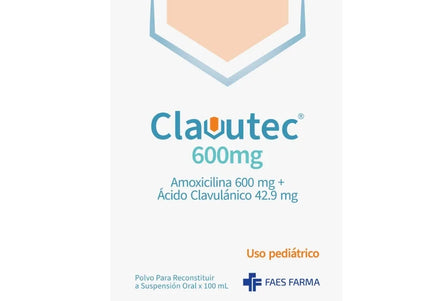 Clavutec 600 Mg + 42.9 Mg/5 Ml Fco 100Ml