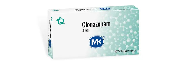 Clonazepam 2 Mg 30 Tabs Mk C