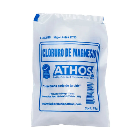 Cloruro De Magnesio 15 Gr 30 Sobres Athos