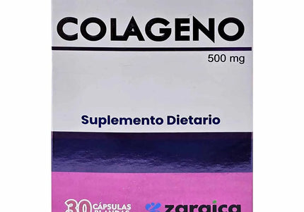 Colageno 500 Mg 30 Capsulas