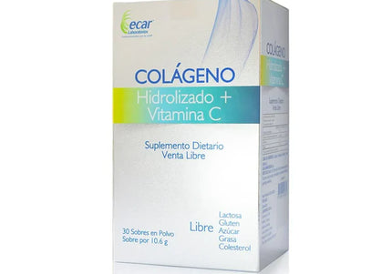 Colageno Hidrolizado + Vitam 10.6Gr 30Sbs Ecar