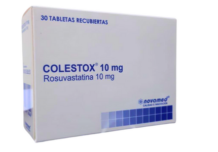 Colestox 10 Mg 30  Tabletas Recubiertas