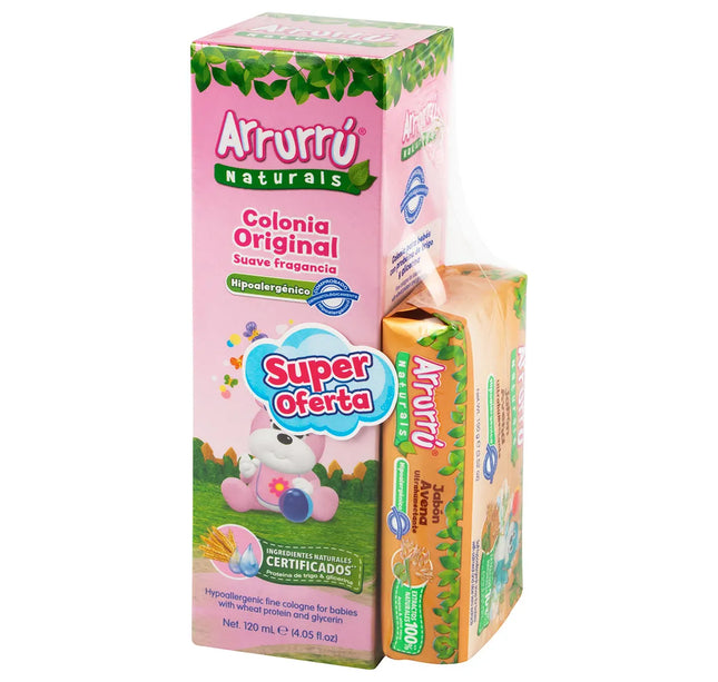 Colonia Arrurru Rosada 120 Ml +Jabón