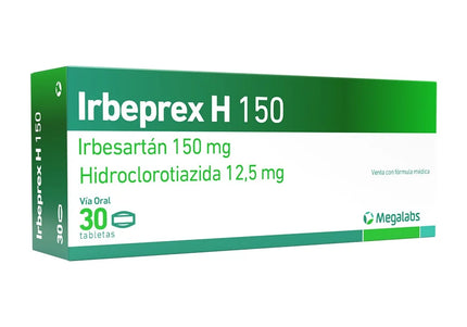 Irbeprex H 150/12.5Mg 30 Tbs