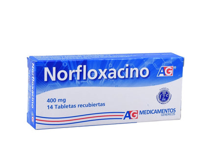 Norfloxacino 400 Mg 14 Tabletas Ag